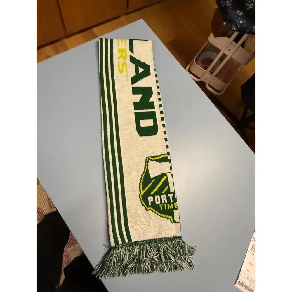 Portland Timbers 2 Sided Scarf Adidas MLS Soccer 53